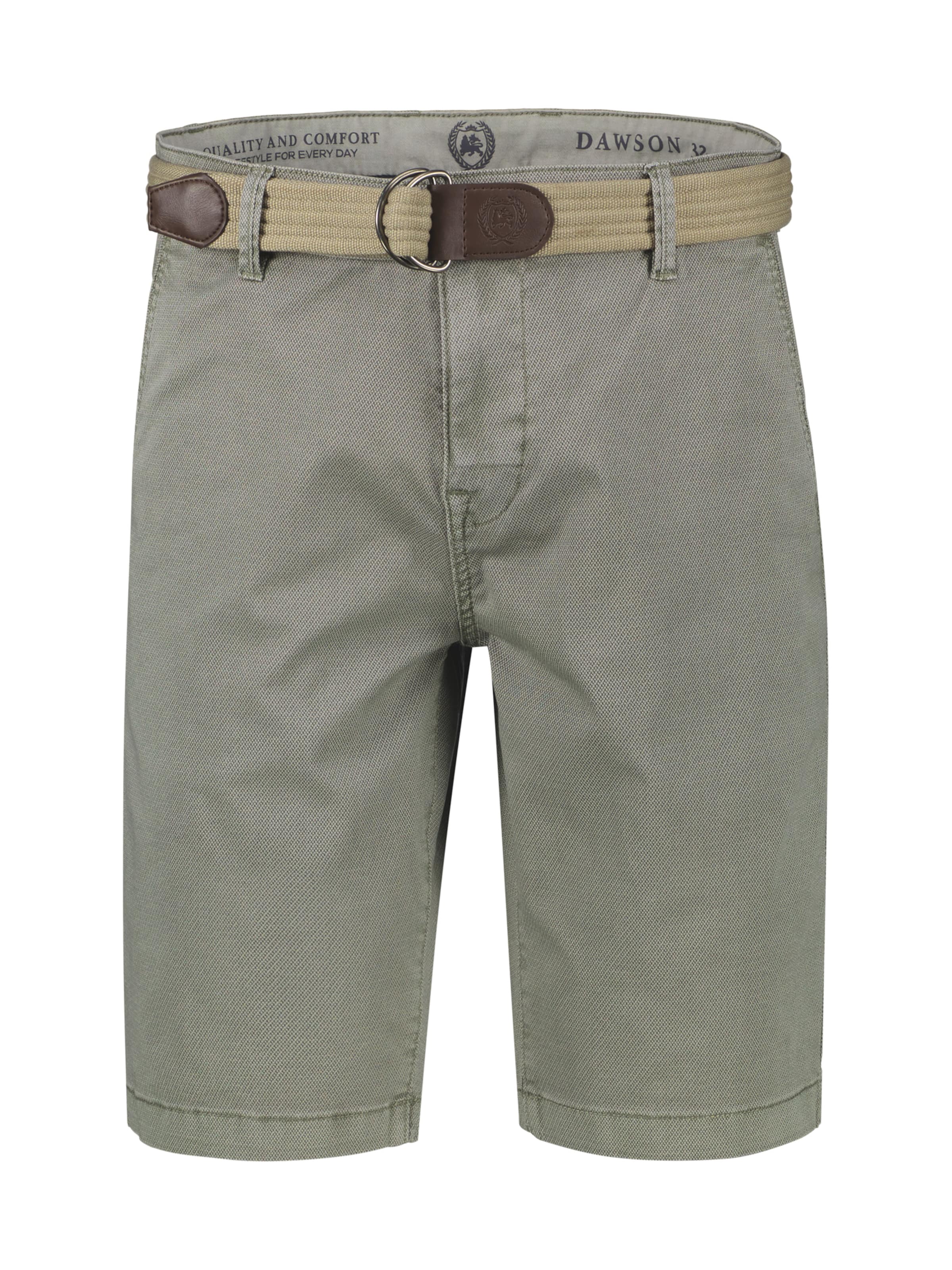 Regular Pantalon chino LERROS en vert : devant