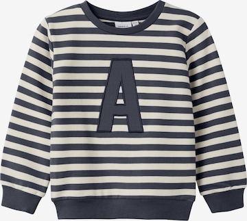 NAME IT - Sudadera en azul: frente