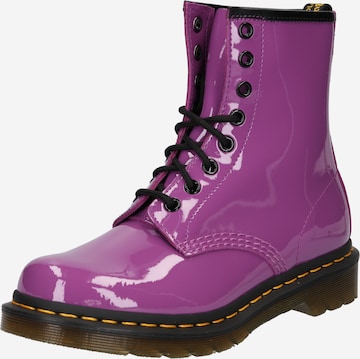 Dr. Martens Stiefelette in Lila: front