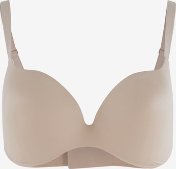 Royal Lounge Intimates T-shirt BH ' Royal Fit ' in Beige: voorkant