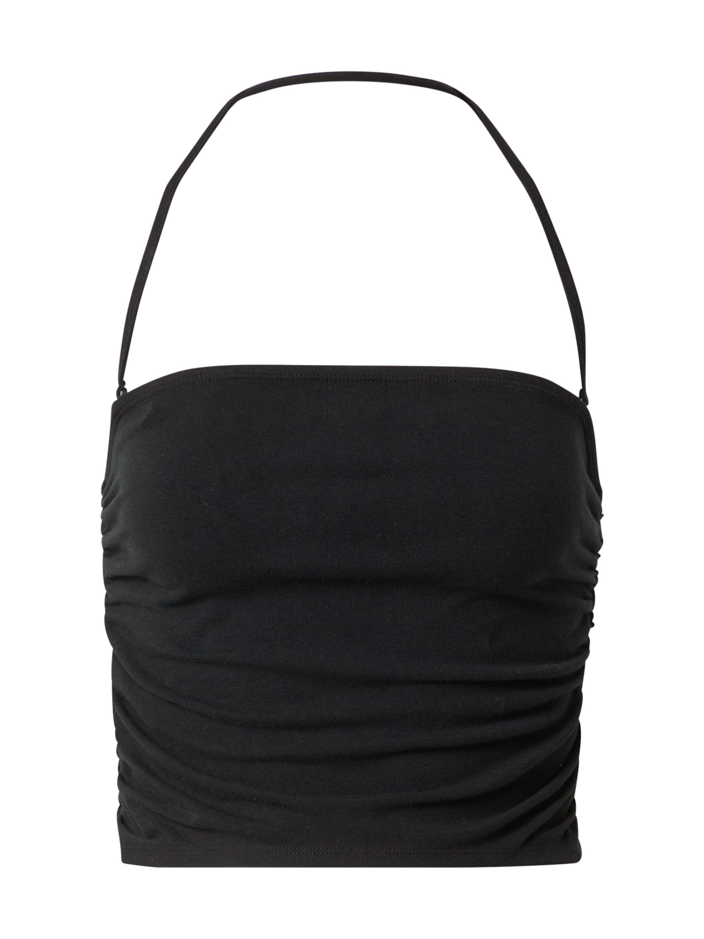 Abercrombie & Fitch Τοπ σε μαύρο: μπροστά