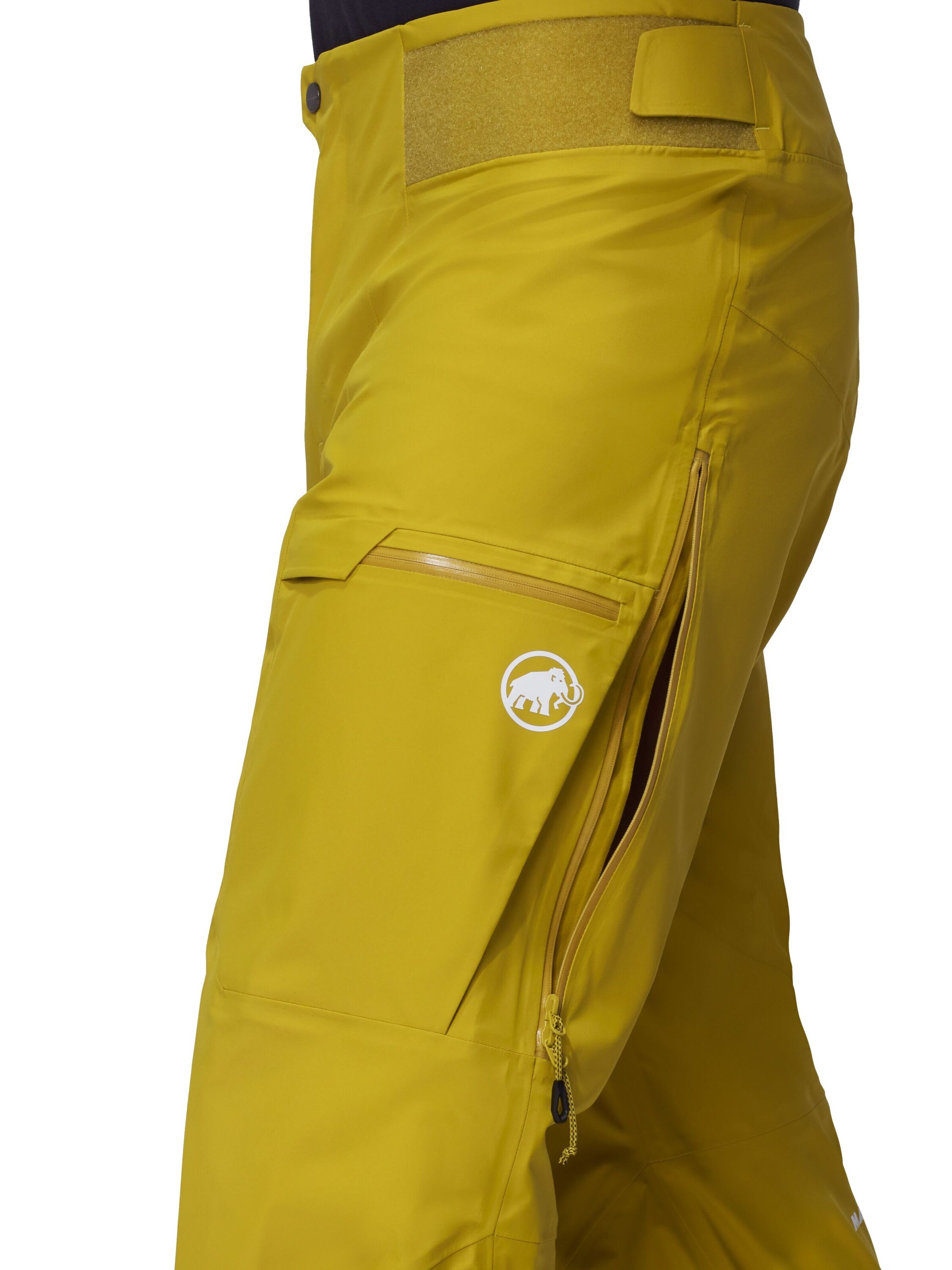 MAMMUT Regular Outdoor Pants in Yellow