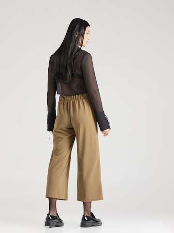 VERO MODA - Pierna ancha Pantalón en verde