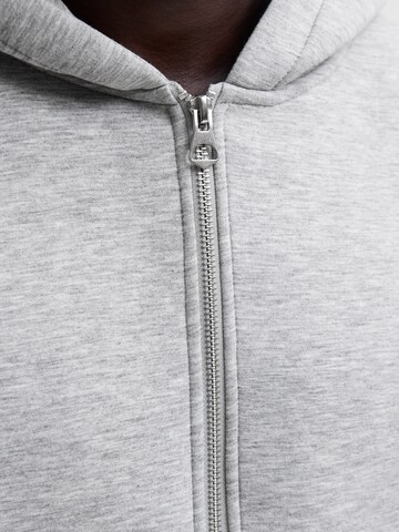 JACK & JONES Sweatvest 'JCOLEGACY' in Grijs