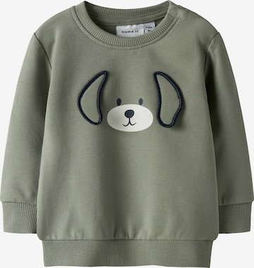 NAME IT Sweatshirt 'NBMTOBIAS' in Grey: front