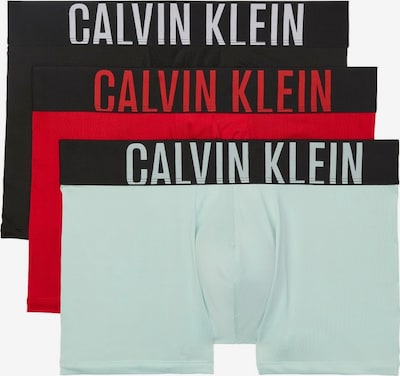 Calvin Klein Underwear Boxershorts 'Intense Power' in XS in mint / rot / schwarz / weiß, Produktansicht