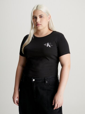 T-shirt Calvin Klein Jeans Curve en rose