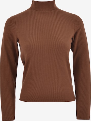 FRESHLIONS Sweater in Brown: front