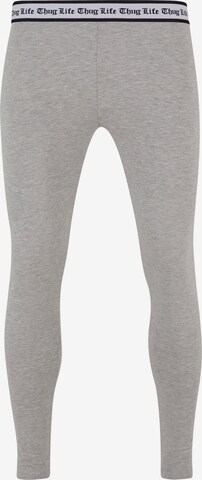 Leggings 'Dessa' di Thug Life in grigio: frontale