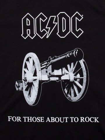 T-Shirt 'ACDC 'For Those About Rock'' Recovered en noir