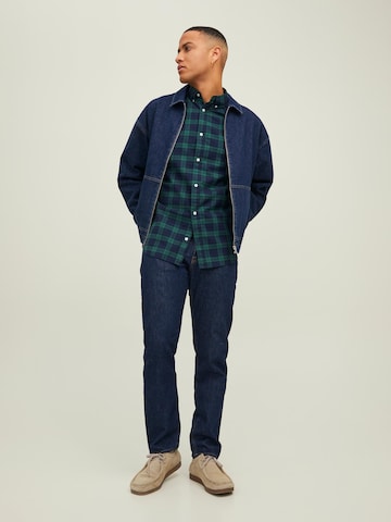 JACK & JONES Loosefit Jeans 'Chris Cooper' in Blau