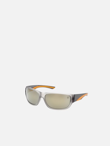 TIMBERLAND Zonnebril 'Timberland TB00084 Matte dark red 64/16/130 MAN Sunglasses' in Grijs