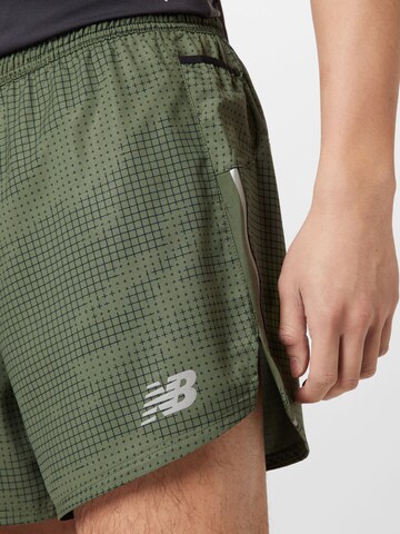 new balance Regular Workout Pants in Green