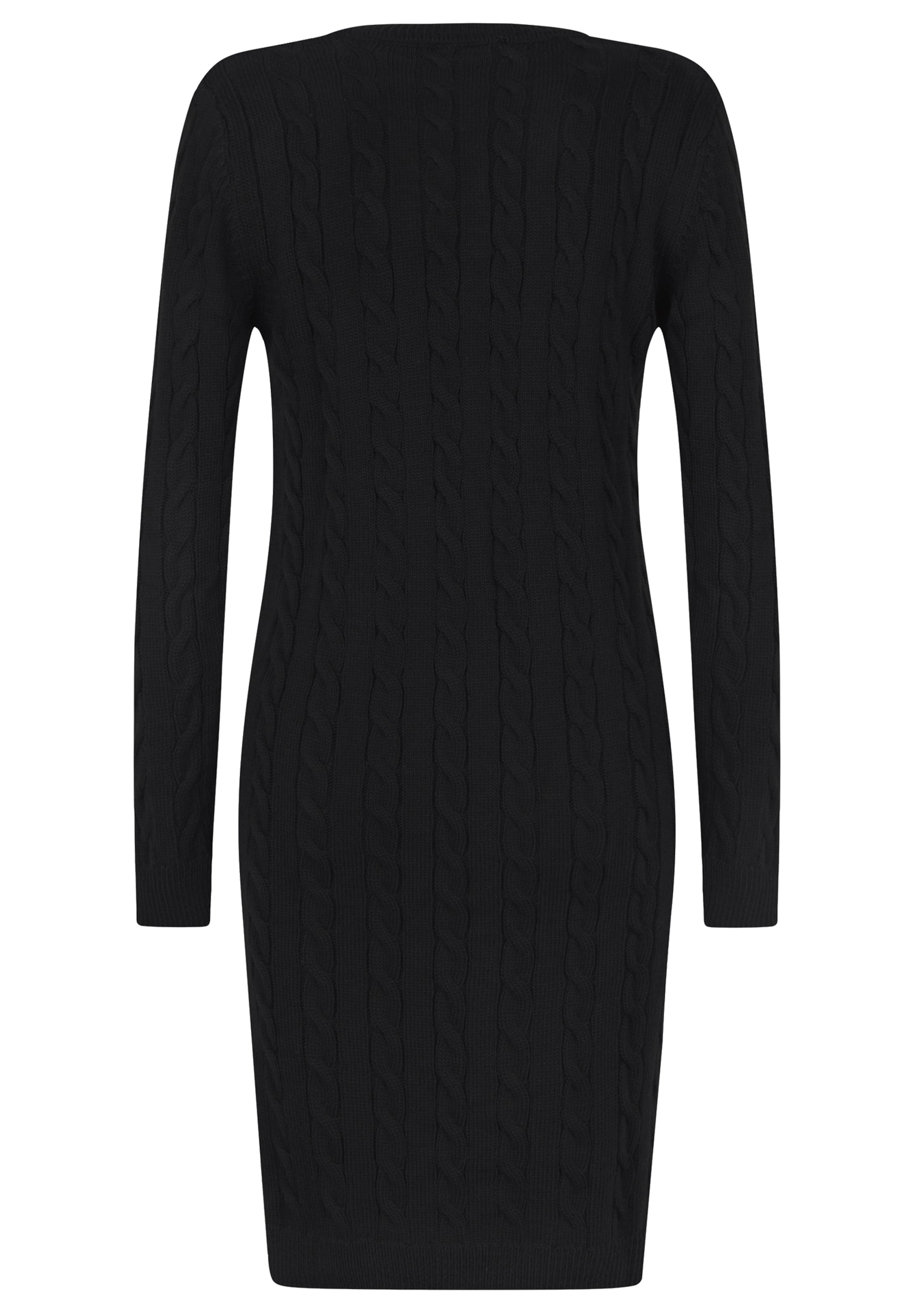 Felix Hardy Strickkleid in Schwarz