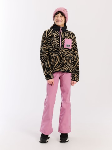 PROTEST Sportsweatshirt 'PRTDenica JR' in Braun