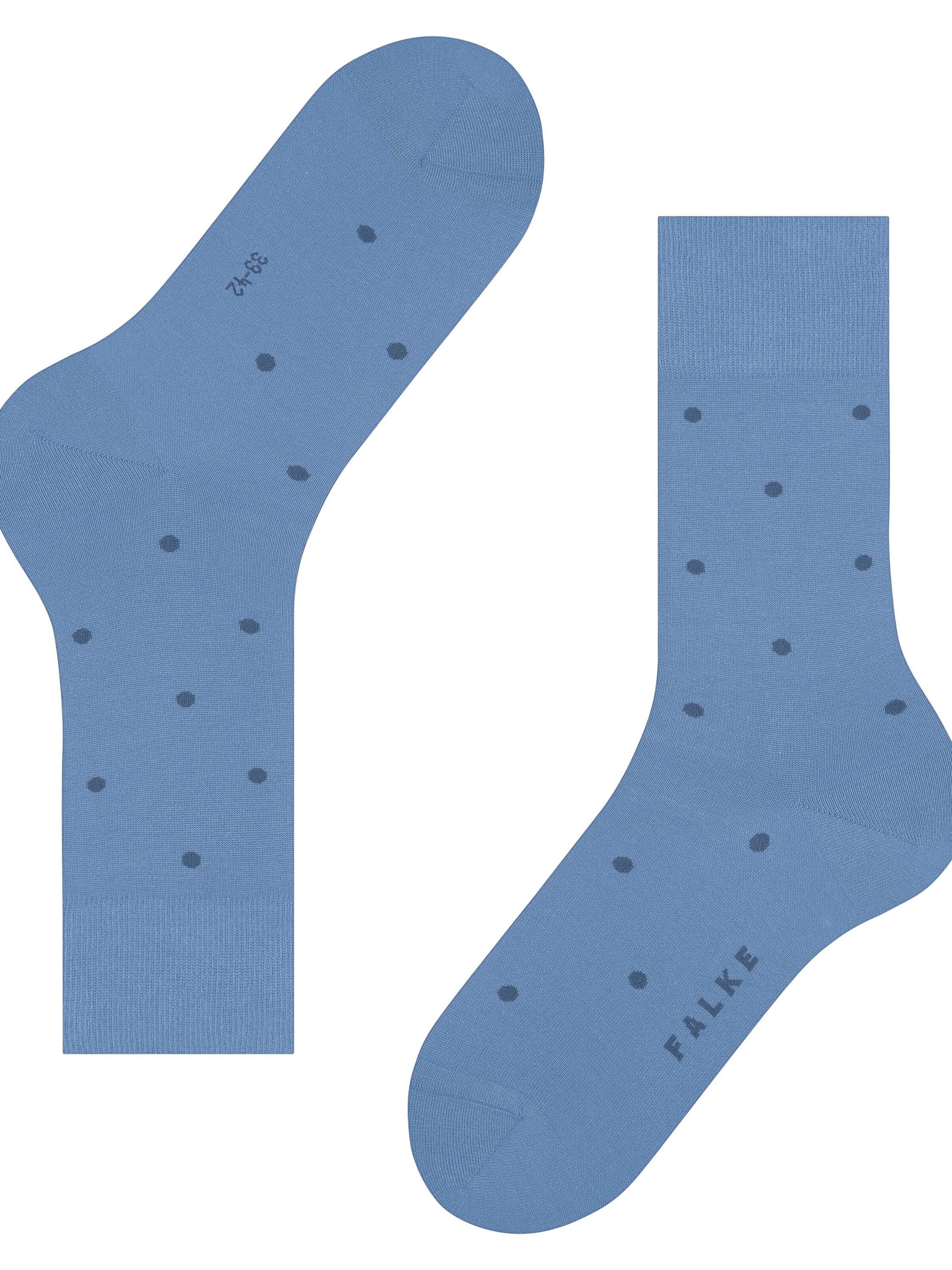 FALKE Socks 'Dot' in Blue: front