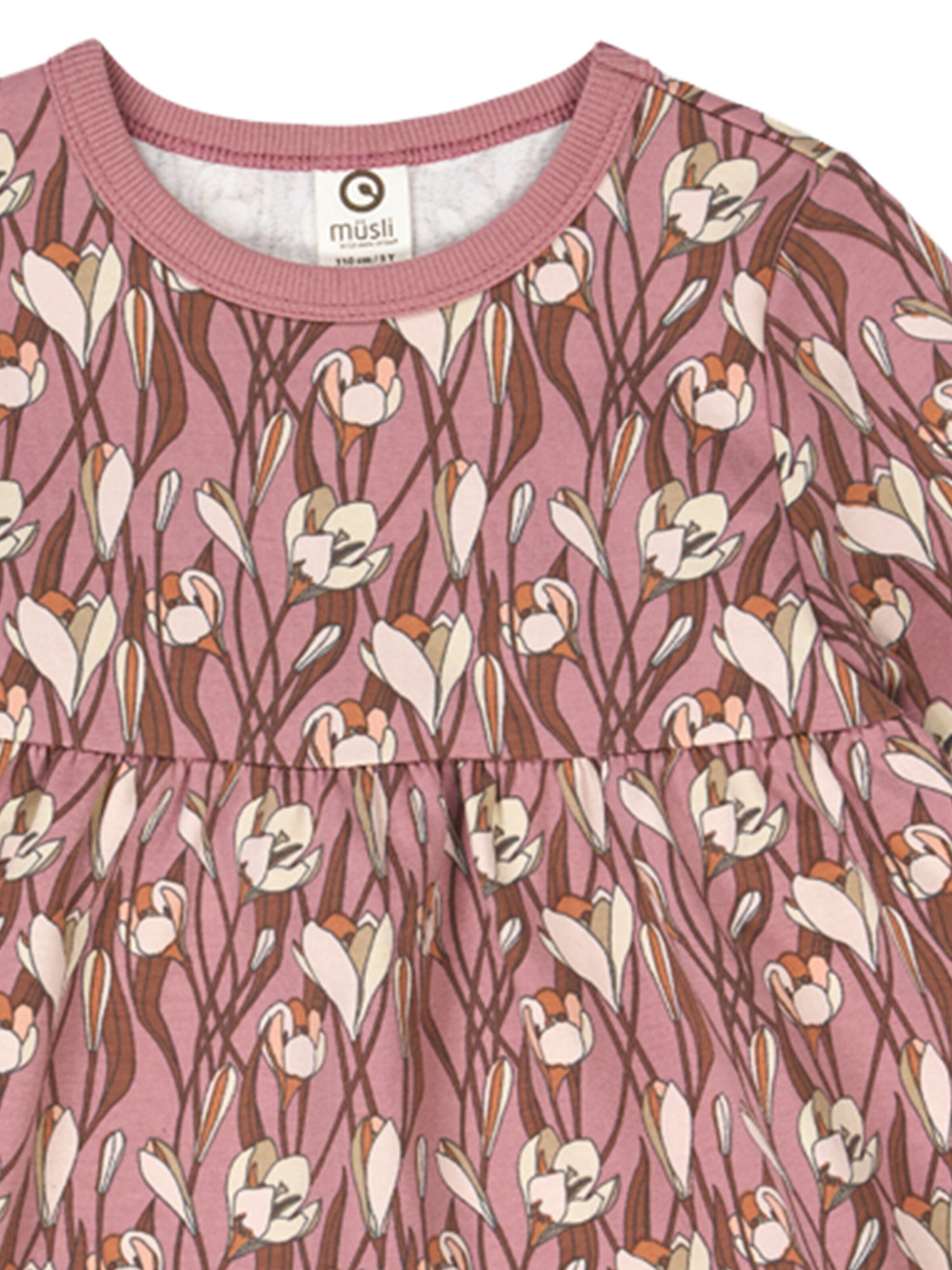 T-Shirt Müsli by GREEN COTTON en rose