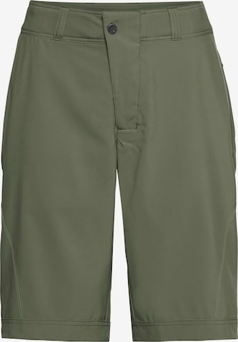 VAUDE Workout Pants 'Ledro' in Green: front