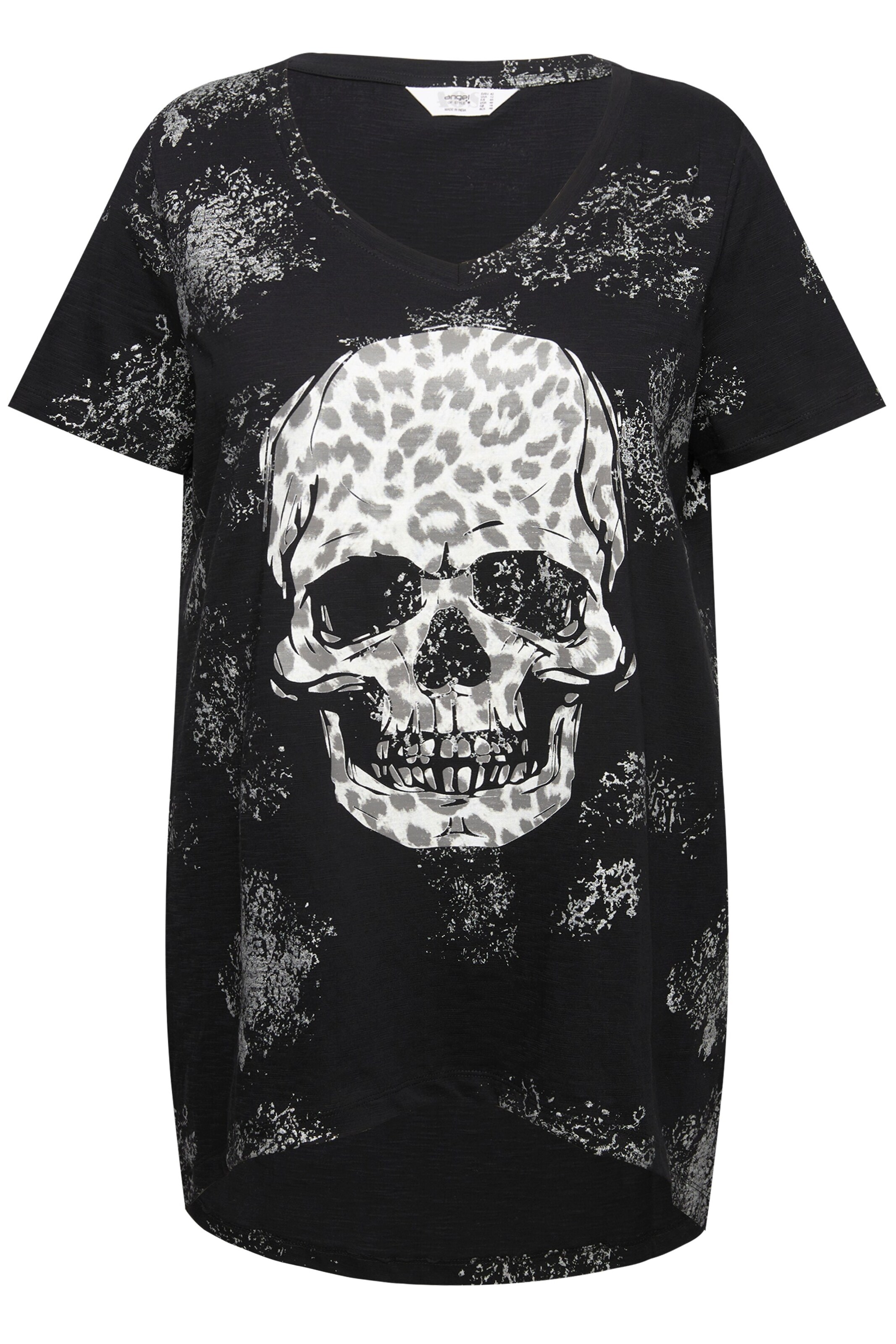 T-shirt Angel of Style en noir : devant