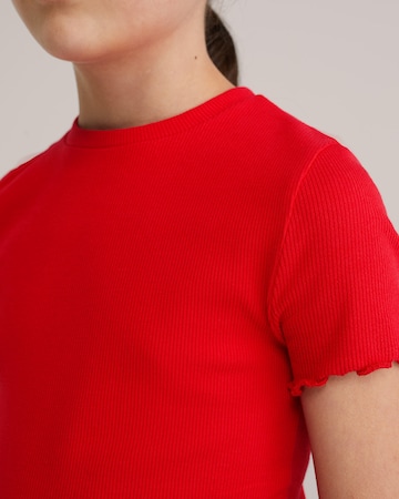 WE Fashion T-shirt i röd
