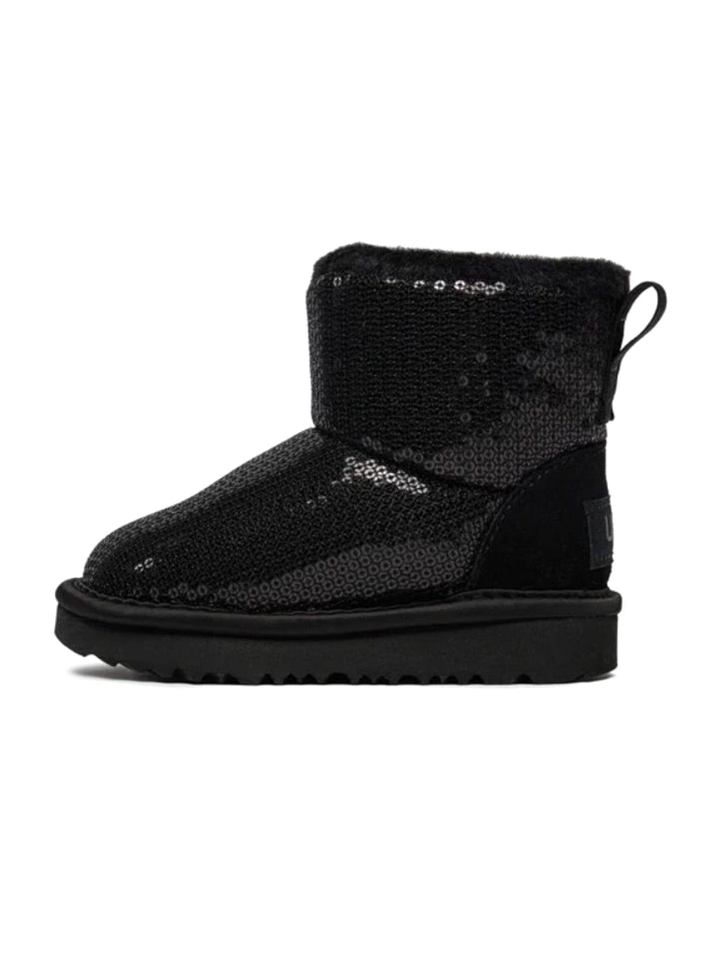 Bottes 'CLASSIC' UGG en noir : devant