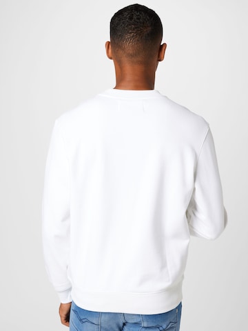 Calvin Klein Jeans Sweatshirt in Weiß