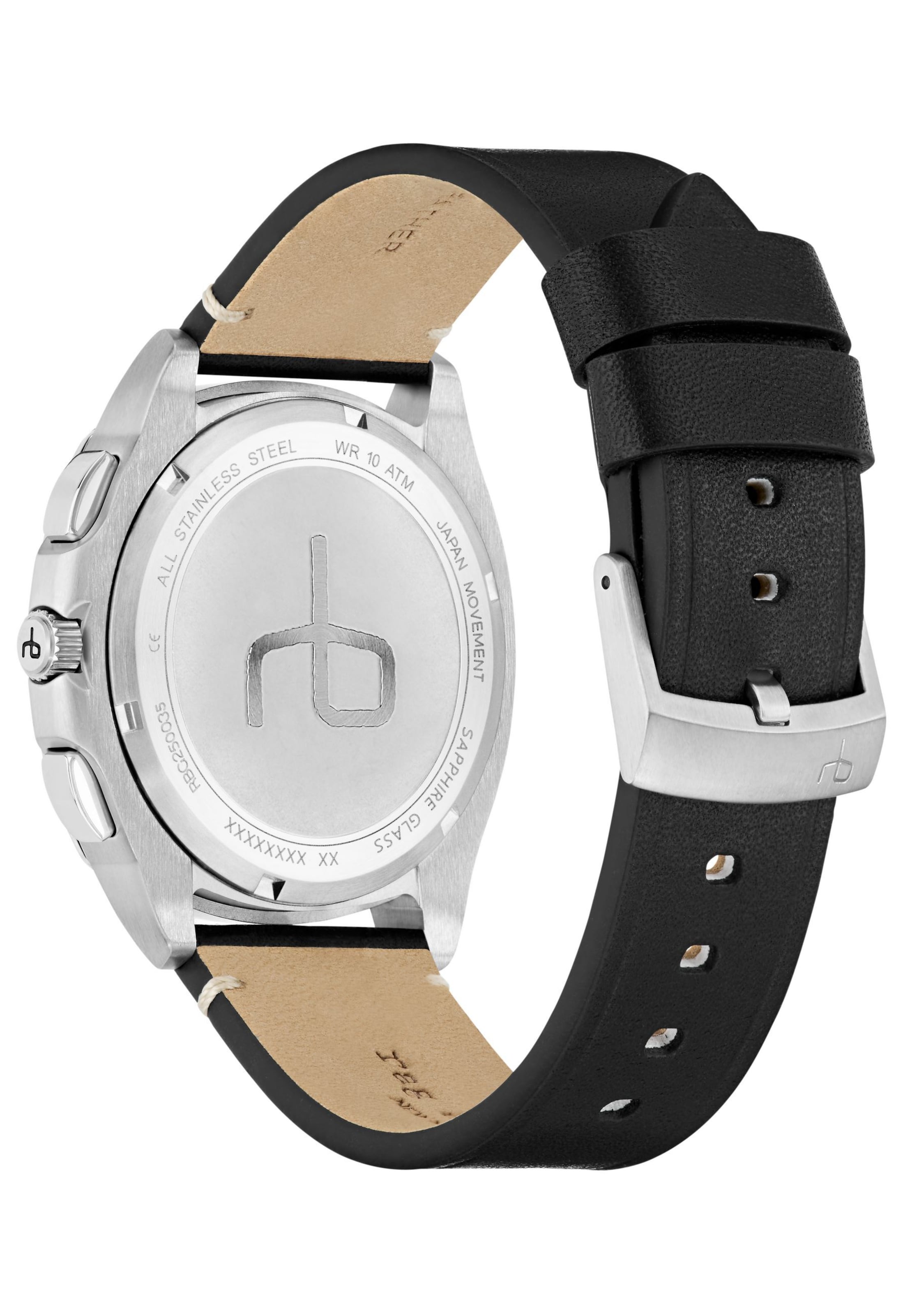 rag & bone Sports watch ' Bleeker ' in Black