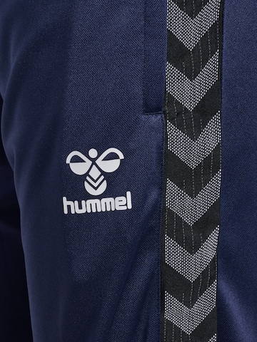 Hummel Regular Sportbroek in Blauw