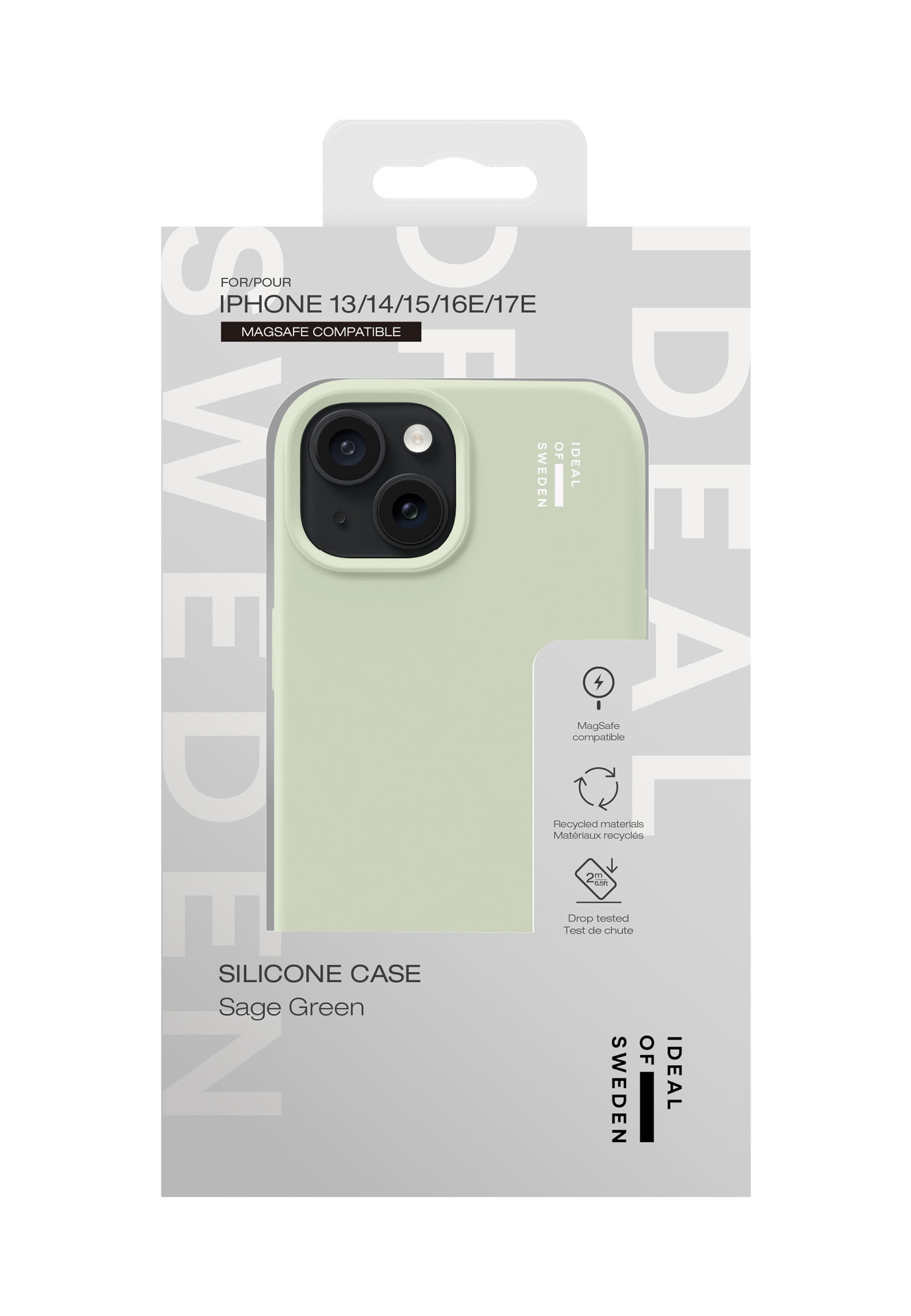 iDeal of Sweden Etui na smartfona 'iPhone 13/14/15/16E' w kolorze zielony