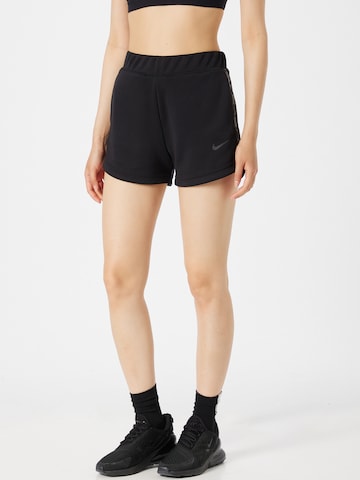 Regular Pantaloni de la Nike Sportswear pe negru: față