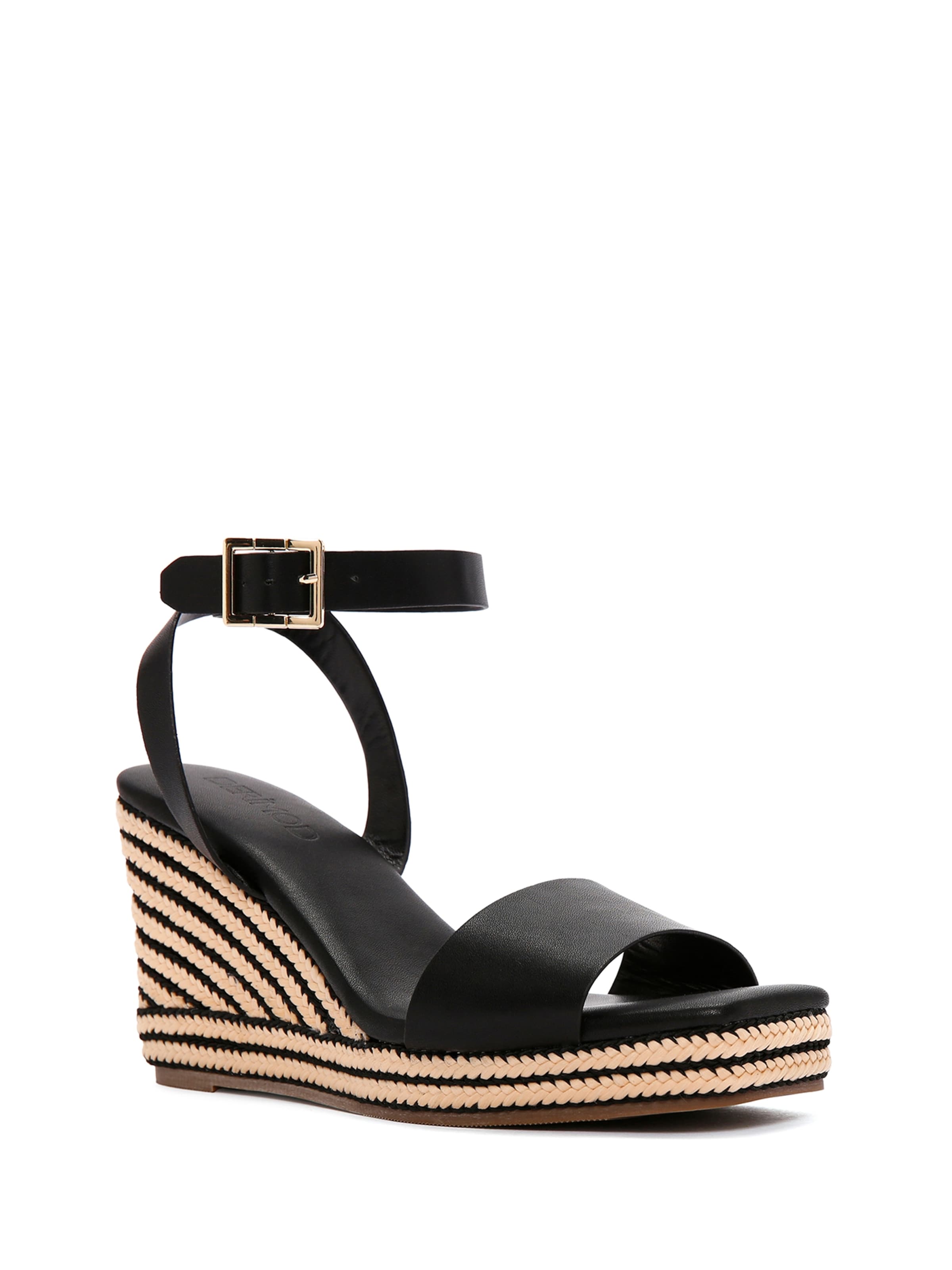 Derimod Sandals in Schwarz