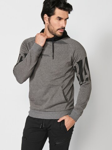 Sweat-shirt KOROSHI en gris