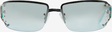 Bershka Okulary przeciwsłoneczne w kolorze niebieski: przód