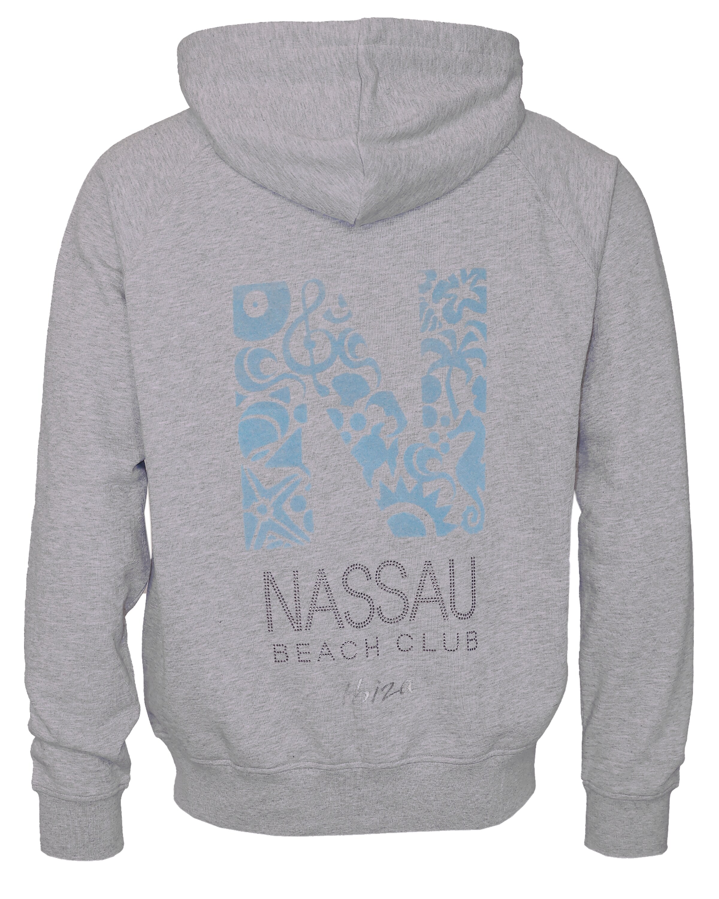NASSAU Beach Club Sweatvest in Grijs
