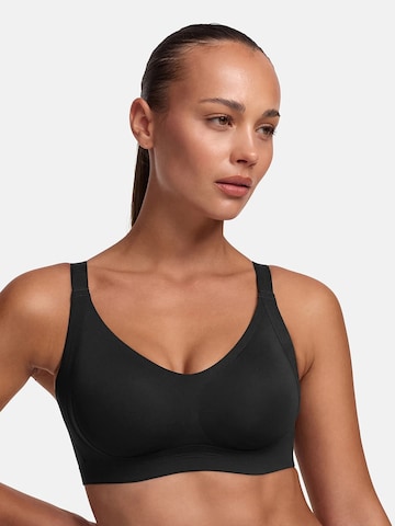 Push-up Soutien-gorge 'Seamless Compact Push-Up BH' cfab (formerly creamy fabrics) en noir