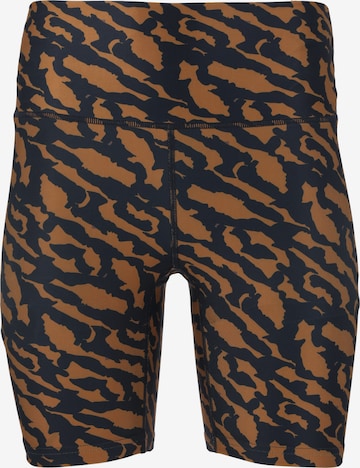ENDURANCE Workout Pants 'Windia' in Brown: front