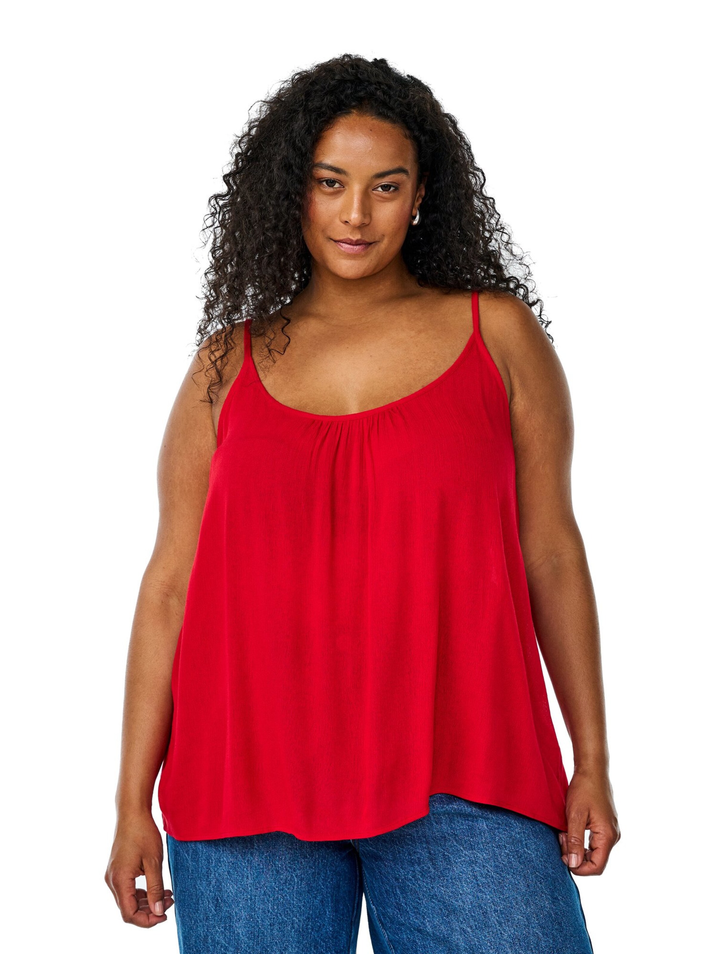 Zizzi Τοπ 'Erose' σε κόκκινο: μπροστά