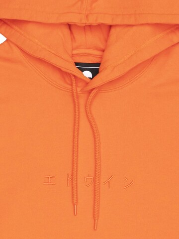 EDWIN Sweatshirt in Orange