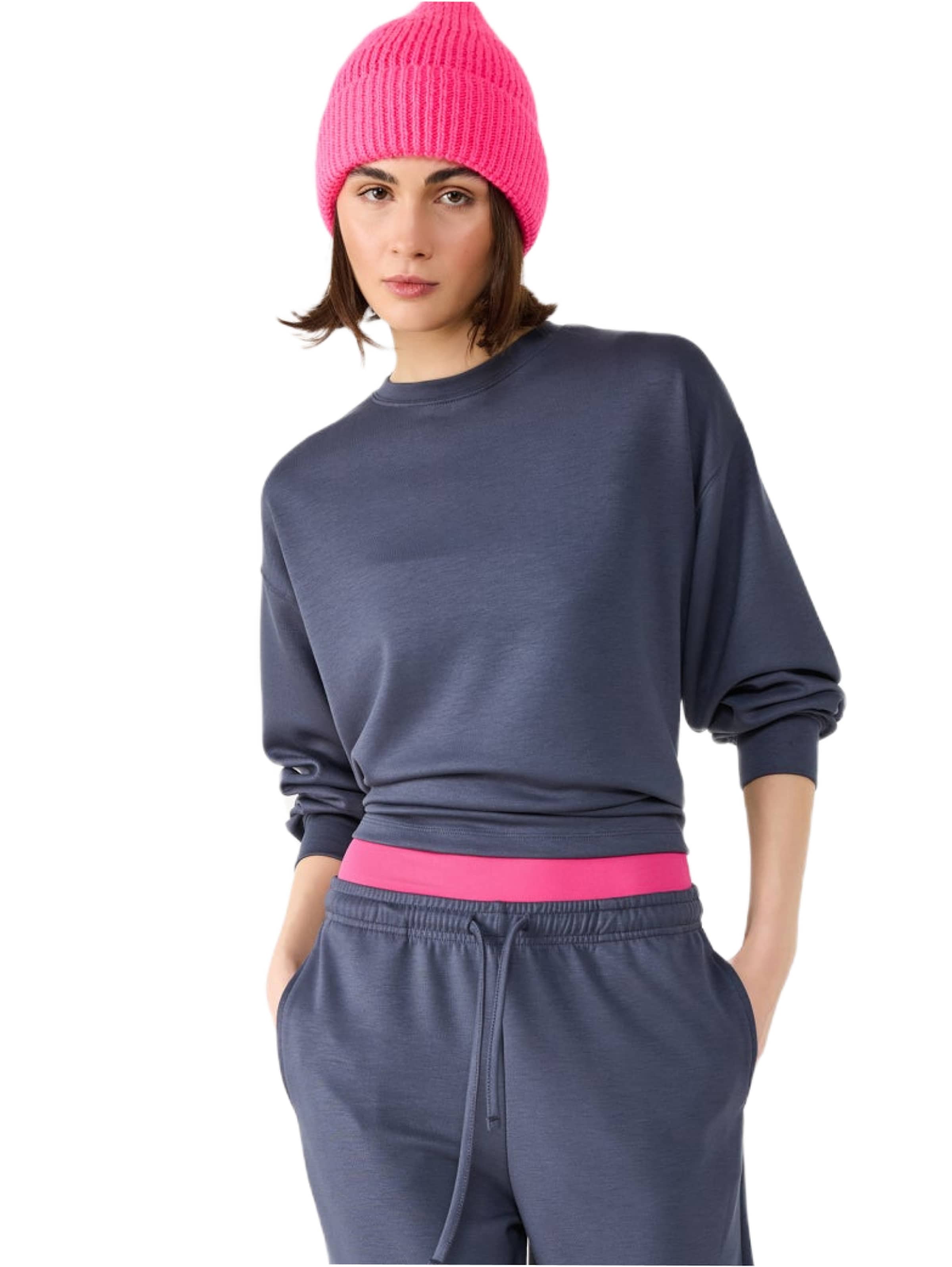 No Matter What Trui in Blauw: voorkant