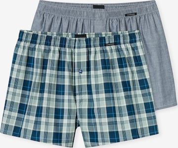Boxers 'Multipack' SCHIESSER en bleu : devant