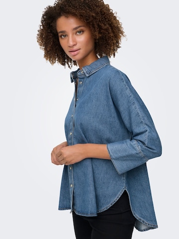 ONLY - Blusa 'ONLGRACE-ELLI' en azul