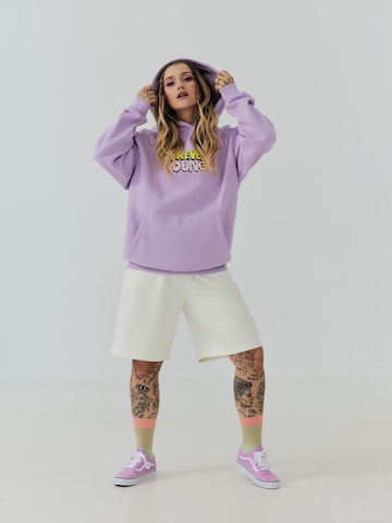 ABOUT YOU x Sharlota - Sweatshirt 'Sharlota' em roxo