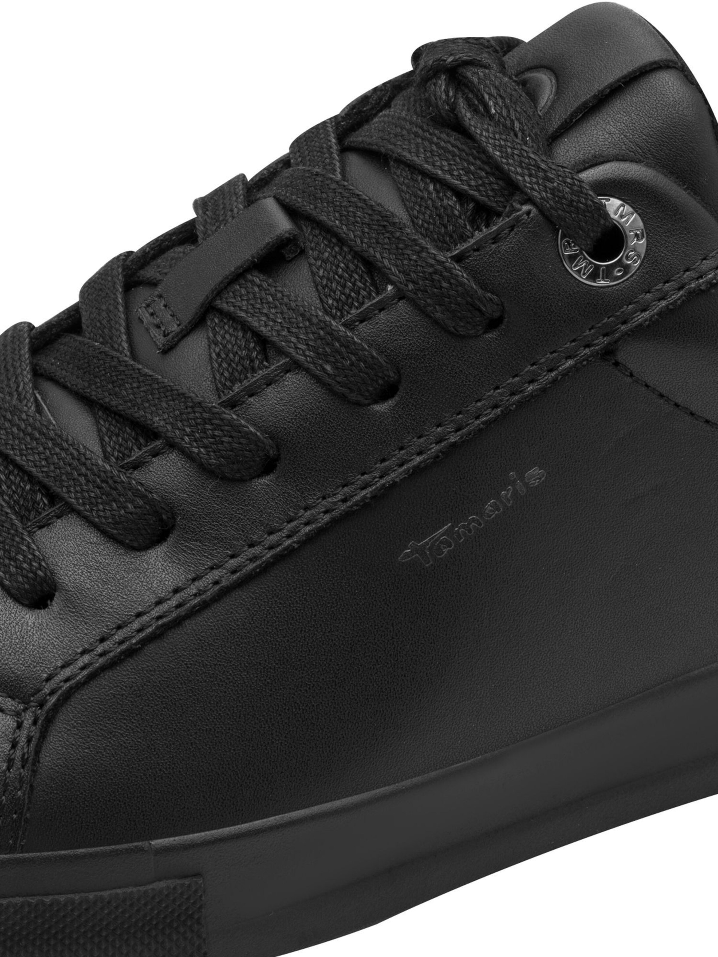 Tamaris Sneakers laag in Zwart