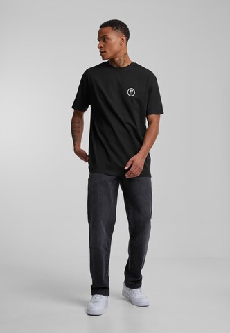 T-Shirt 'Scarab' Forgotten Faces en noir