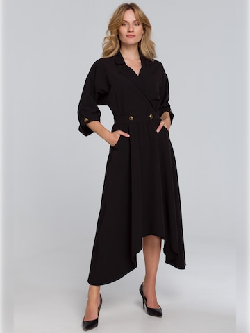 Makover - Vestido ' K086 ' en negro: frente