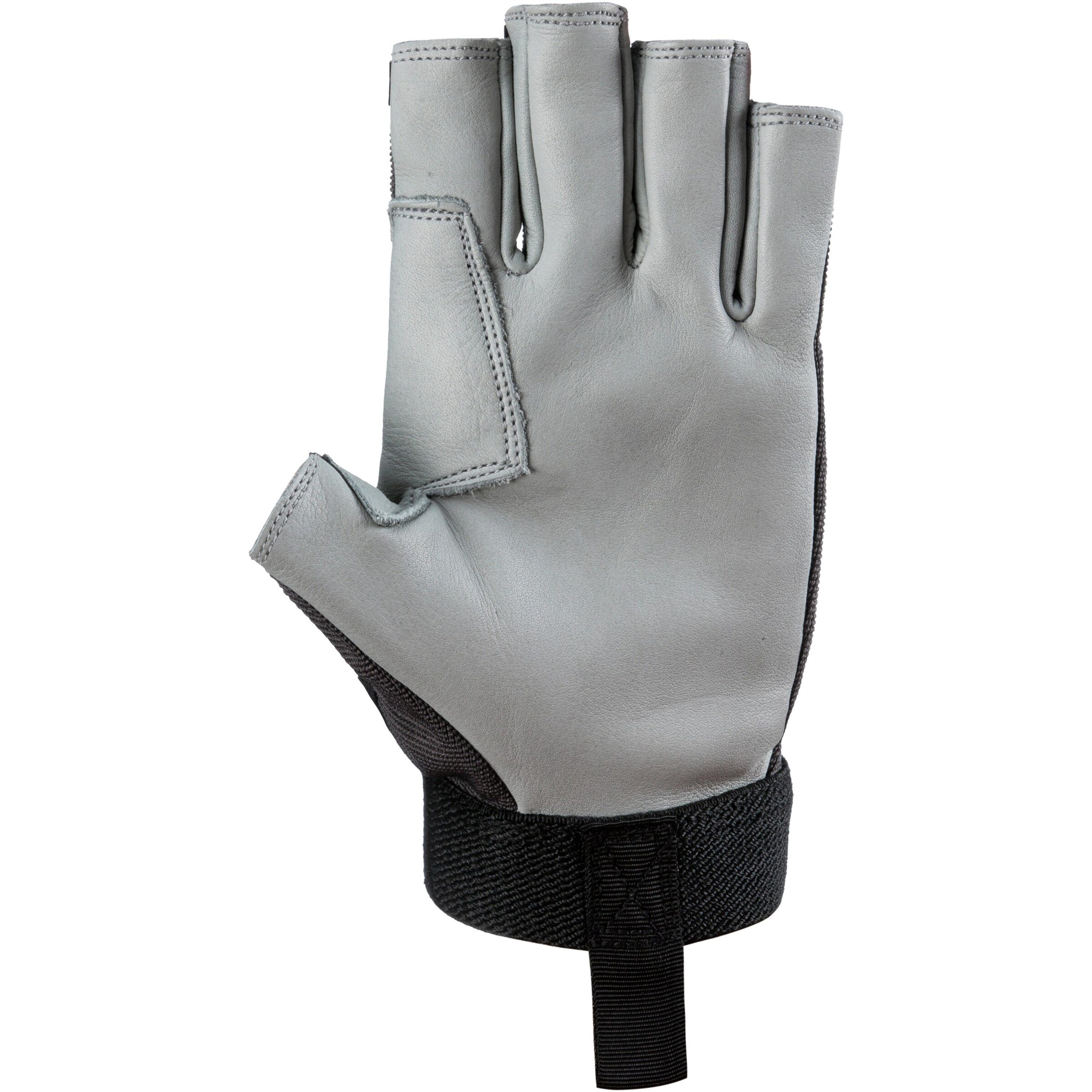 Edelrid Athletic Gloves 'Work Glove Open II' in Grey