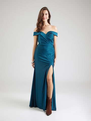 mascara Evening dress in Blue: front