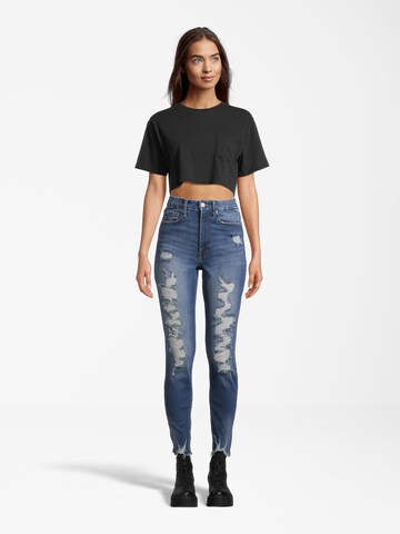 Coupe slim Jean AÉROPOSTALE en bleu