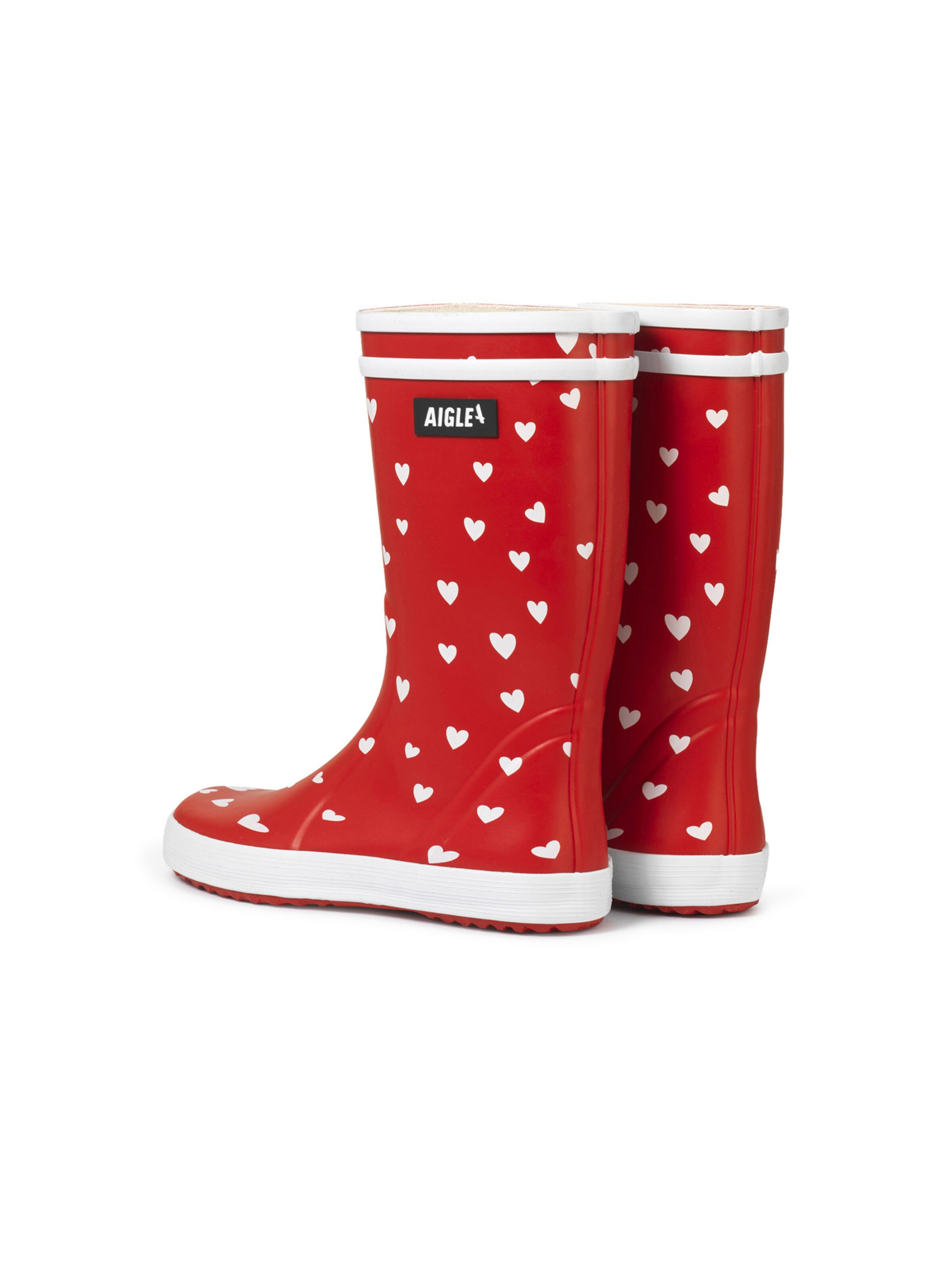 Botine 'Lolly Pop Play' de la AIGLE pe roșu