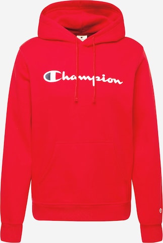 Felpa di Champion Authentic Athletic Apparel in rosso: frontale